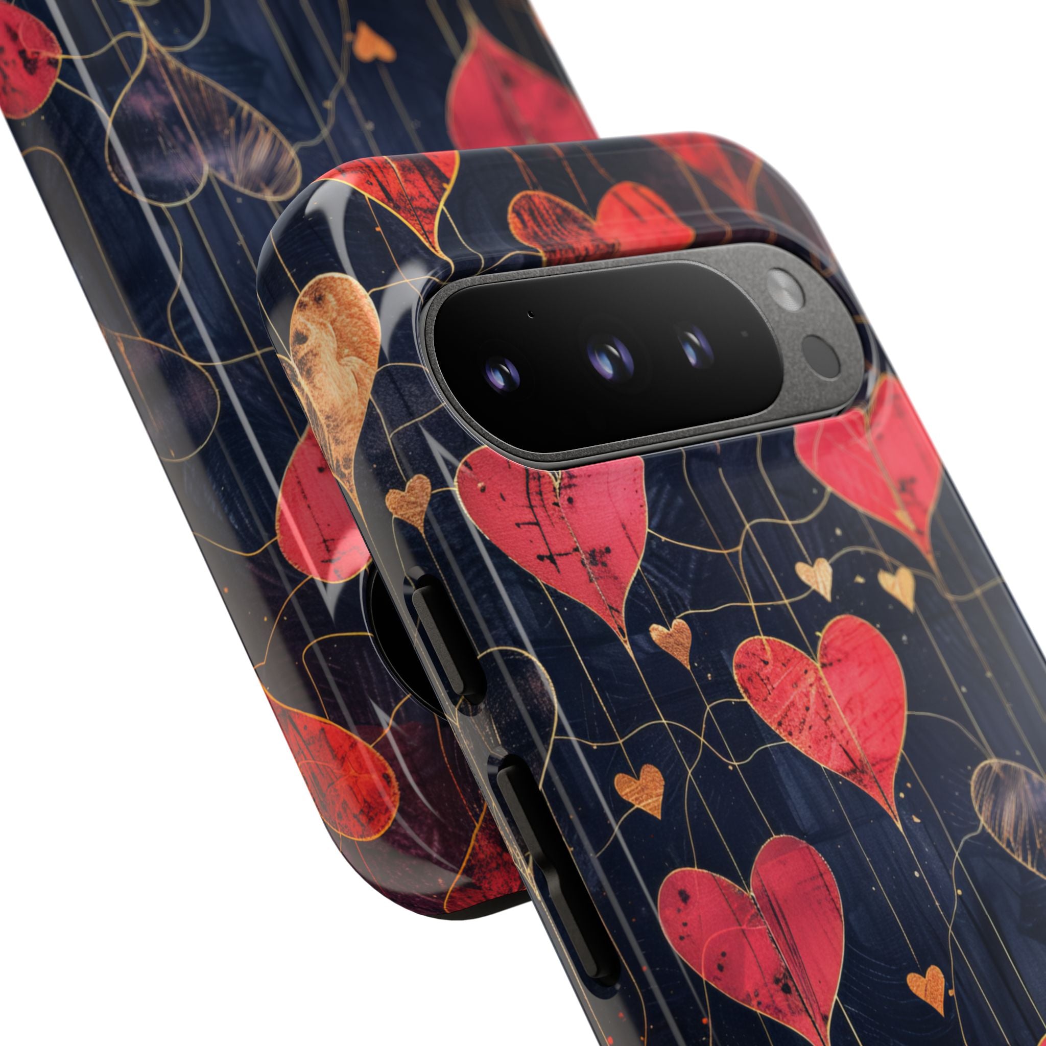 Golden Hearts Network Google Pixel 9 Pro Case - Tough