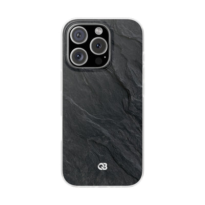 Dark Slate Strata · Lite Phone Case for iPhone ·  Black