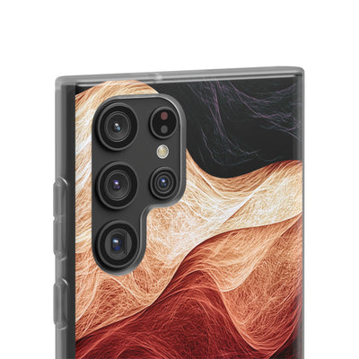 Ember Wave Dispersion · Lite Phone Case for Samsung · Red