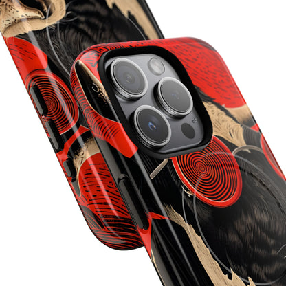 Hypnotic Cow iPhone 15 Pro Case - Tough+