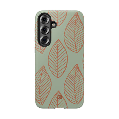 Sage Earth Leaves · Tough etui na telefon Samsung