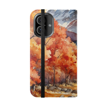 Syksyn vuori - iPhone 16 Case - lompakko