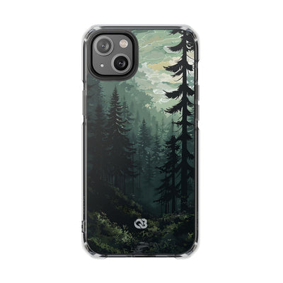 Misty Pine Shadow · Impact Phone Case for iPhone · Magsafe