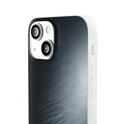 Brushed Obsidian Steel · Lite Phone Case for iPhone ·  Grey