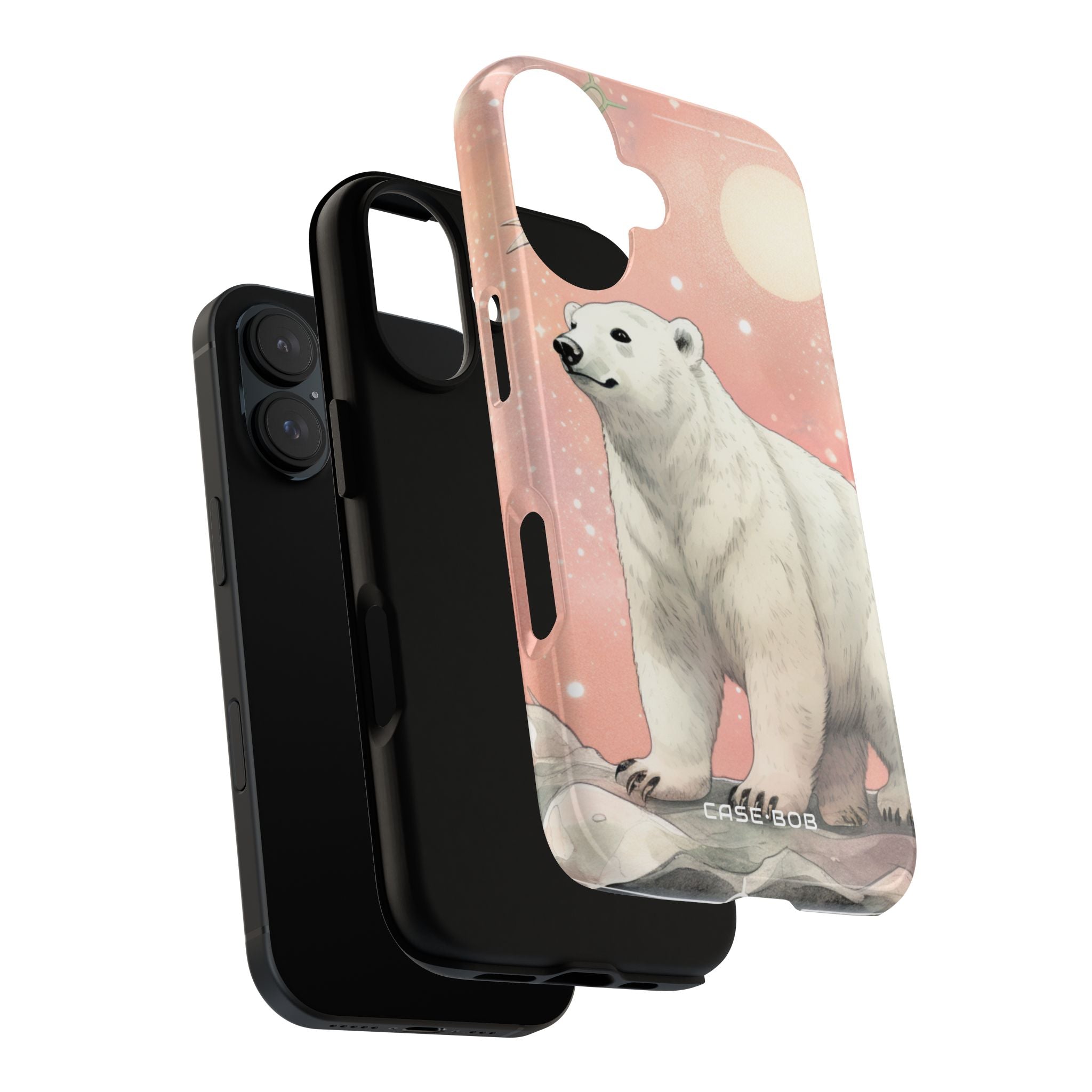 Polar Bear Dream iPhone 16 Case - Tough