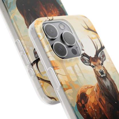 Glowing Stag iPhone 15 Pro Max Case - Soft - CASE•BOB