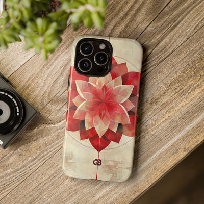 Crimson Petal Peak · Tough Phone Case for iPhone