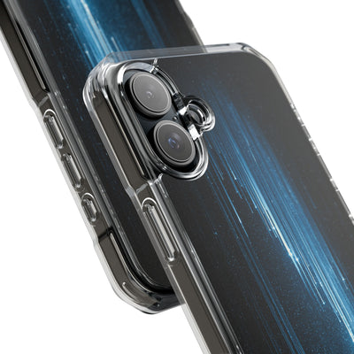 Nocturnal Cascade · Clear Impact Magnetic Phone Case for iPhone ·  Black