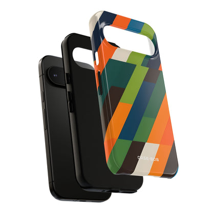 Diagonal Blaze Google Pixel 9 Pro Case - Tough