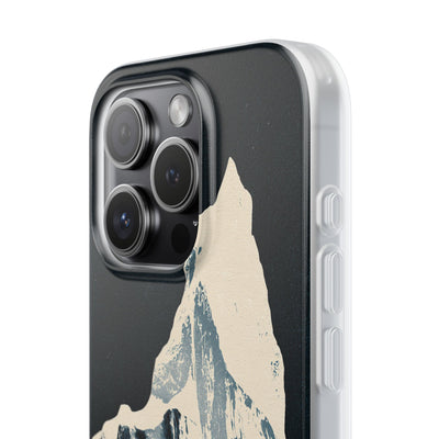 Blue Lite Phone Case for iPhone - Frozen Navy Monolith