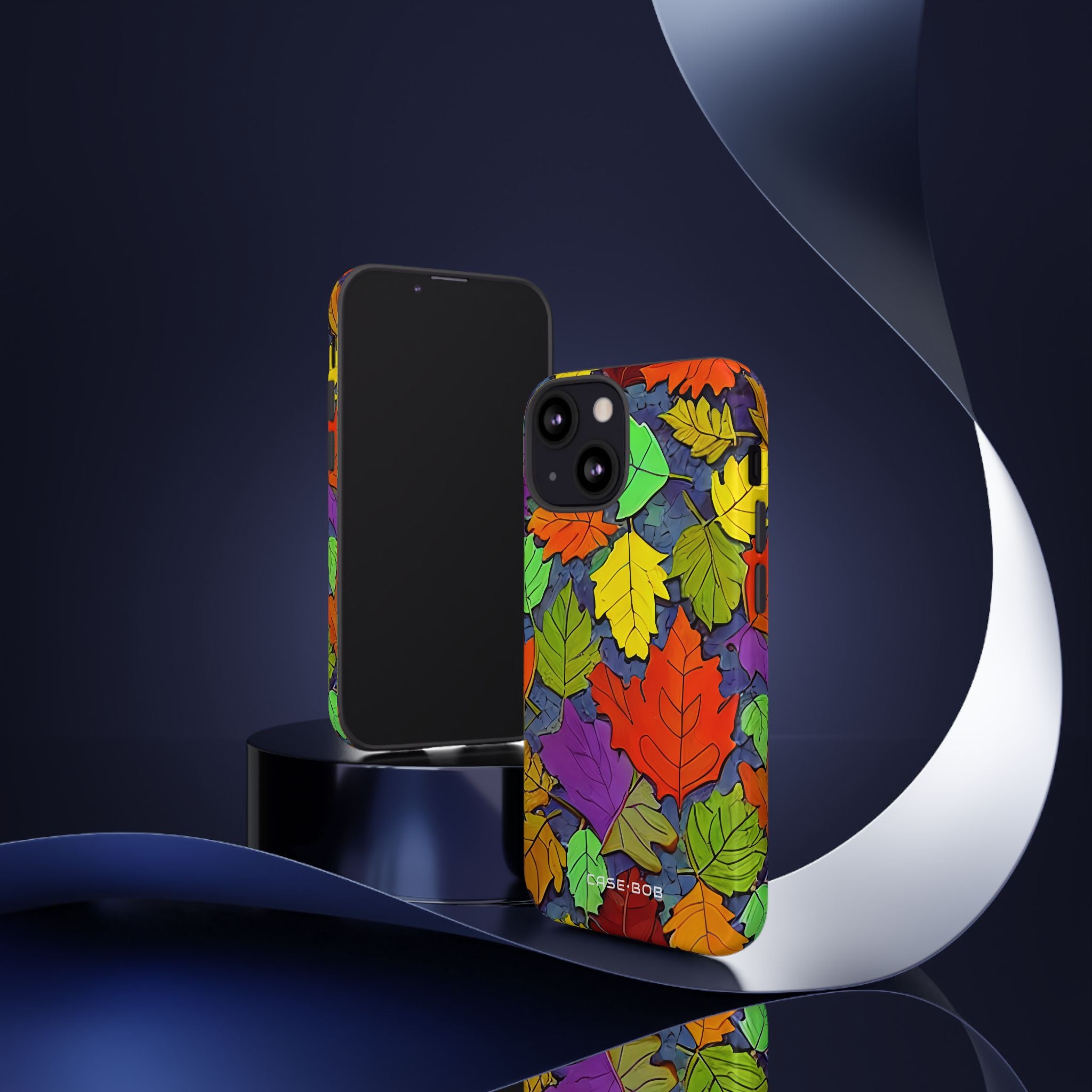 Vivid Leafburst iPhone 13 Mini Case - Tough