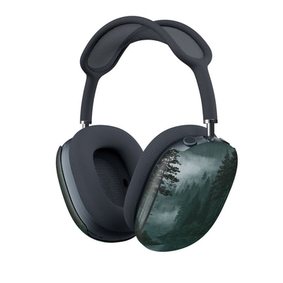 Misty Pine Reflections · Hard Case for AirPods Max · Green