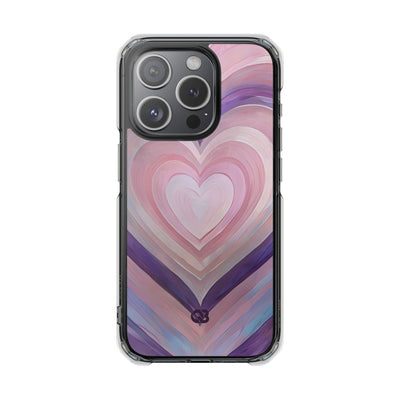 Corações Pulsantes Lavanda · Impact Capas para iPhone · Magsafe