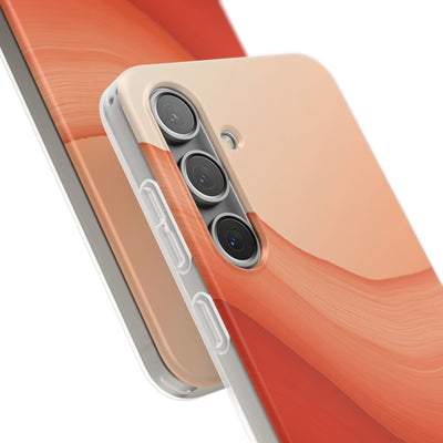 Terracotta Flow · Lite Phone Case for Samsung · Orange