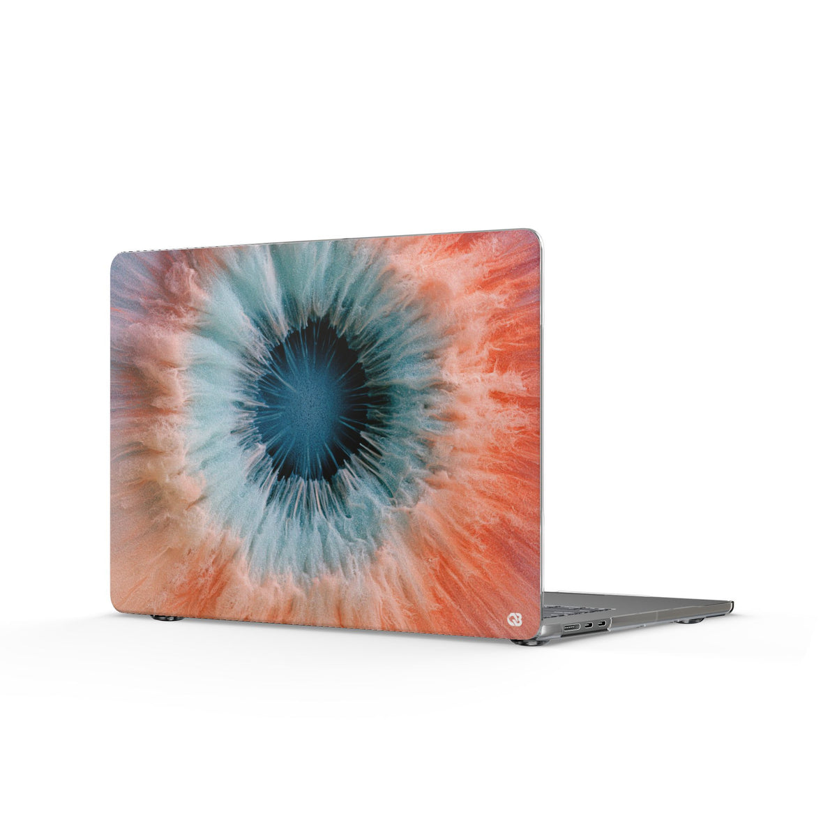 Radiant Aura Core · Clear Hard Case for MacBook · Orange