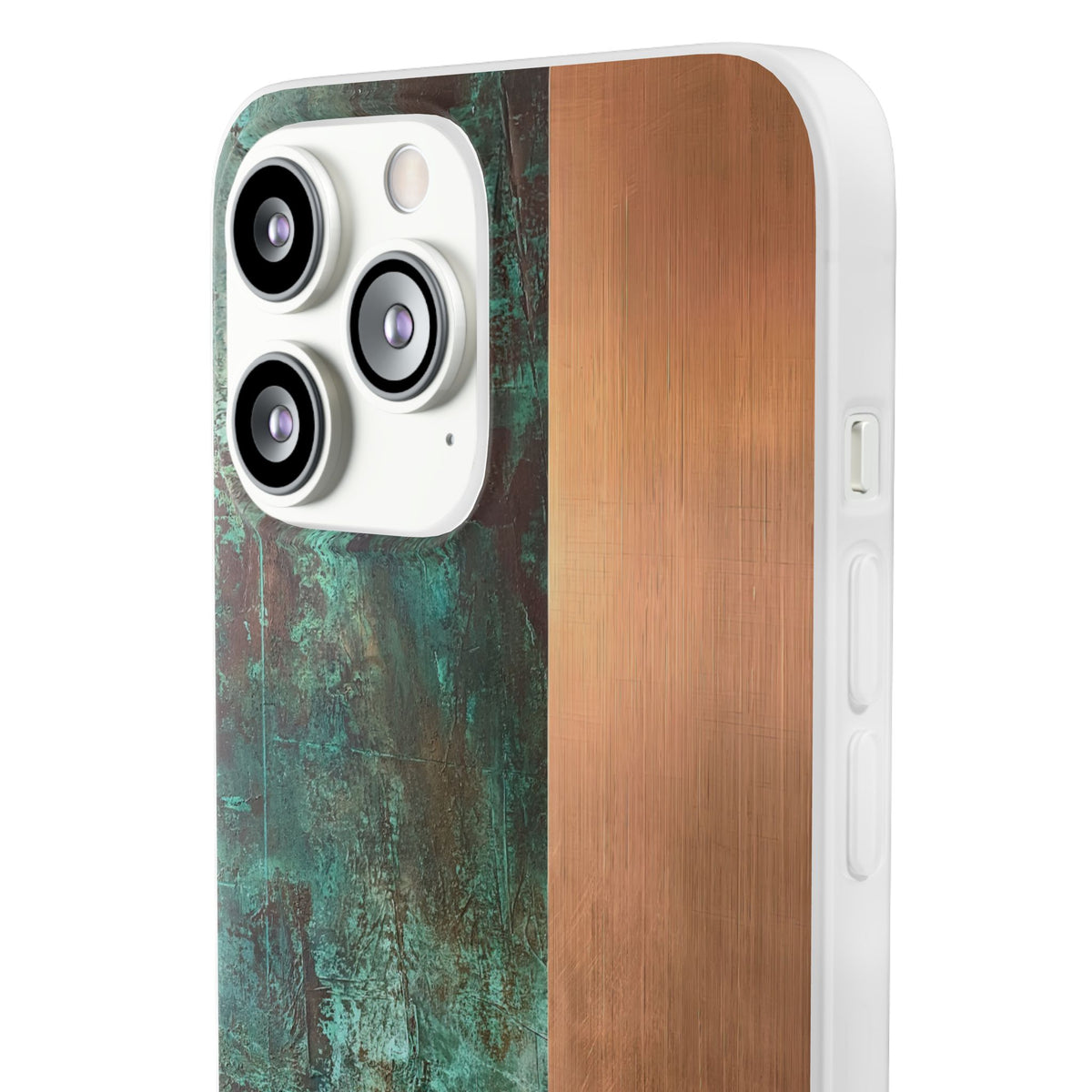 Oxidized Copper Patina · Lite Phone Case for iPhone ·  Green