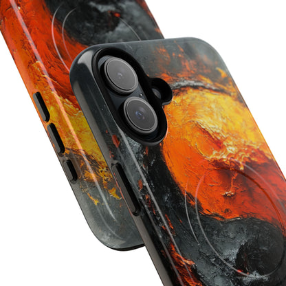 Geschmolzenes Yin-Yang iPhone 16 Plus Case - Tough+