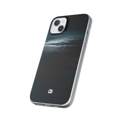 Black Lite Phone Case for iPhone - Frozen Signal Glitch