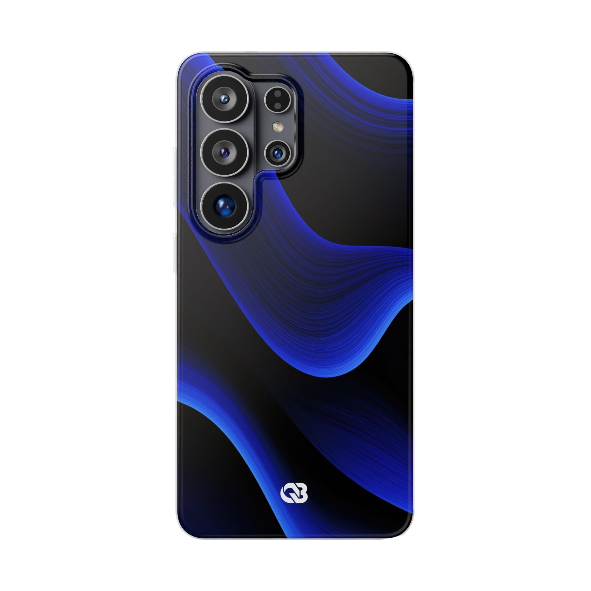 Blue Lite Phone Case for Samsung - Electric Cobalt Flow