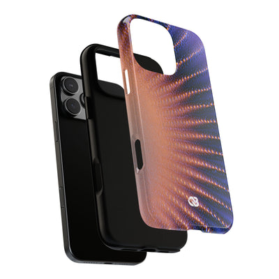 Luminous Aura Burst · Tough Phone Case for iPhone · Blue