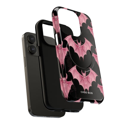 Pink Batwave iPhone 14 Pro Case - Tough+
