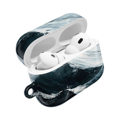 Nordic Swell · Hard Case for AirPods & AirPods Pro · Blue