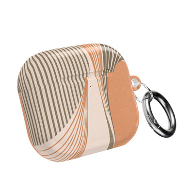 Terracotta Meridian · Hard Case for AirPods & AirPods Pro · Orange