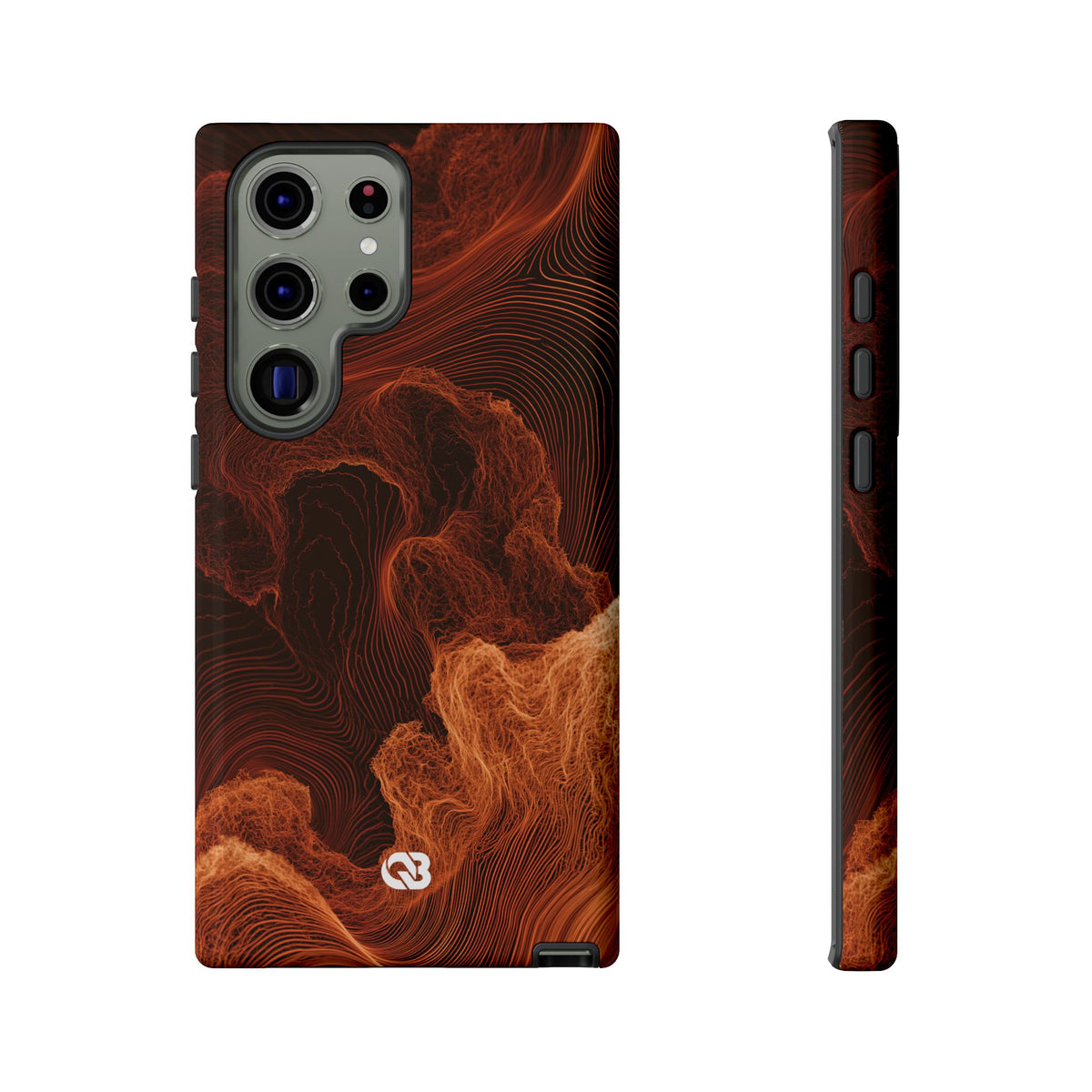 Amber Filament · Tough Phone Case for Samsung · Orange