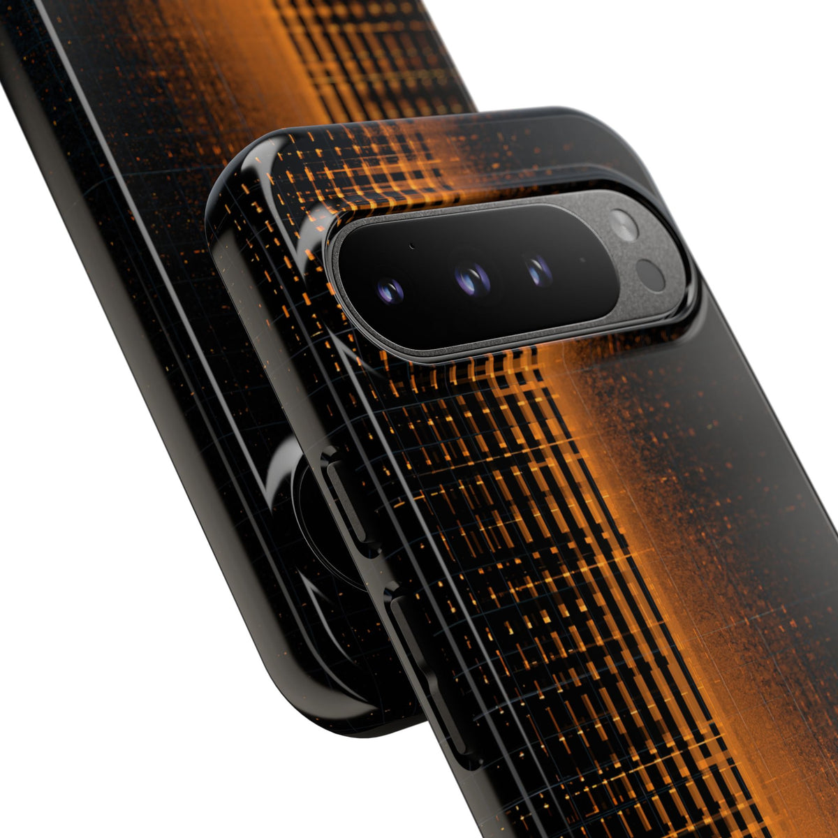 Amber Frequency · Tough Phone Case for Pixel ·  Orange