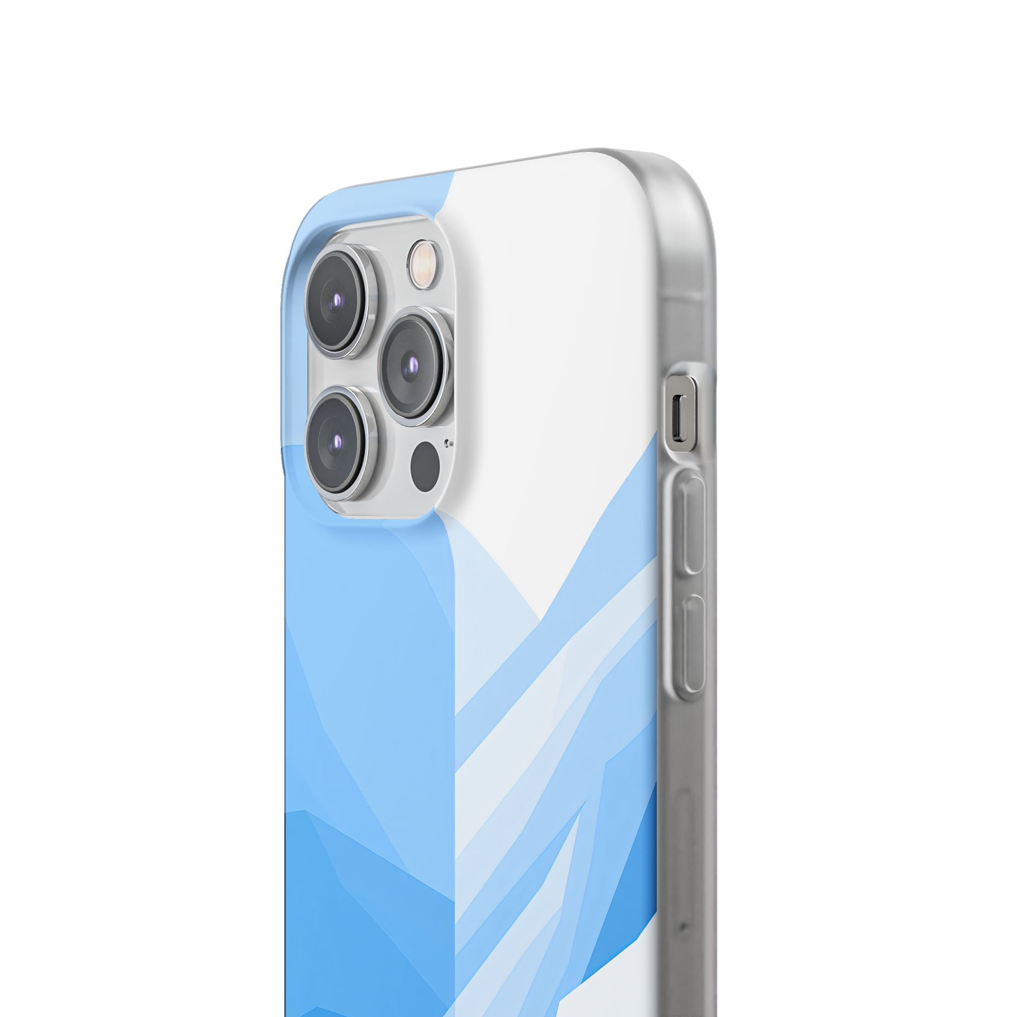 Blue Lite Phone Case for iPhone - Arctic Glacial Ridge