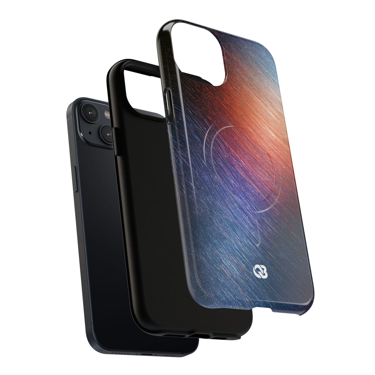 Radiant Energy Stream · Tough 2.0 Magnetic Phone Case for iPhone · Blue