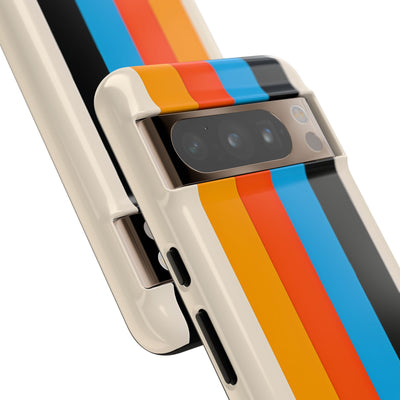 Retro Racing Stripes · Tough Phone Case for Google Pixel