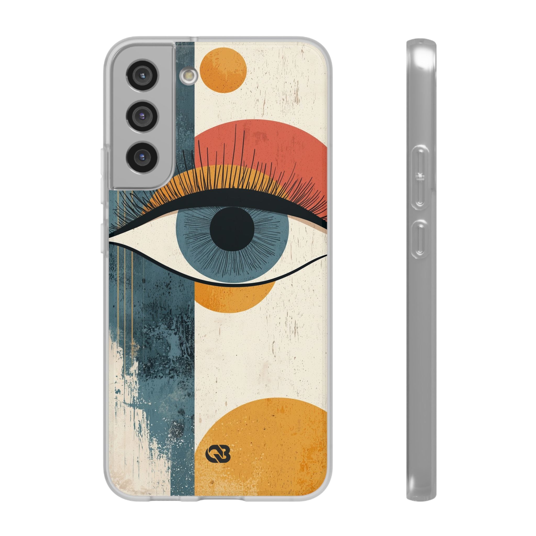 Distressed Azure Ocular · Soft Handyhülle für Samsung