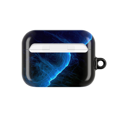 Electric Azure Drift · Hard Case for AirPods & AirPods Pro · Blue