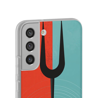 Teal Lite Phone Case for Samsung - Sonic Static Split