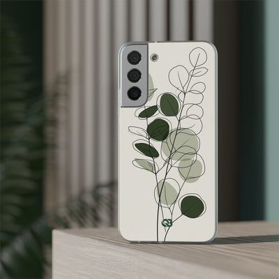 Eucalyptus Foliage Study · Lite Phone Case for Samsung · Green