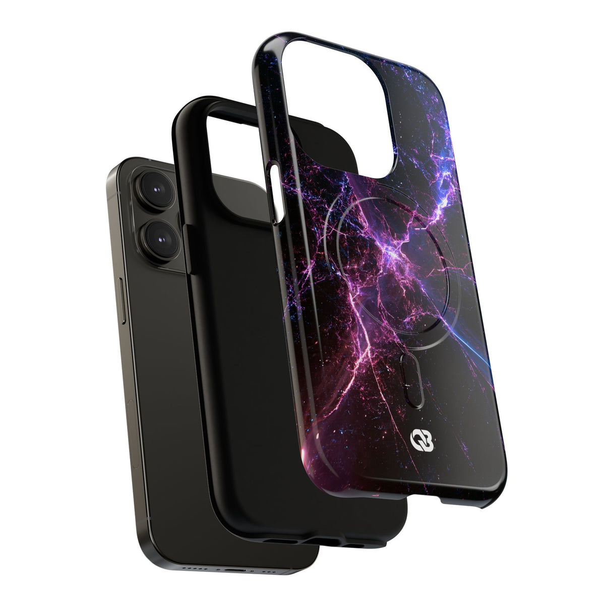 Neural Singularity · Tough 2.0 Magnetic Phone Case for iPhone · Black