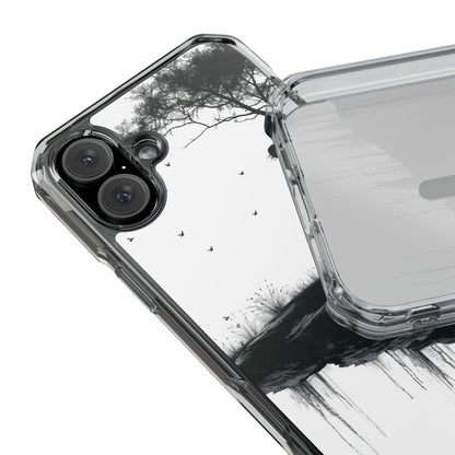 Cliffside Silhouette iPhone 16 Plus Case - Impact