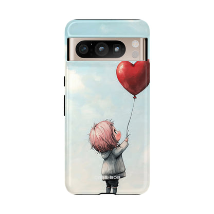 Herzballon Leuchten Google Pixel 8 Pro Case - Tough