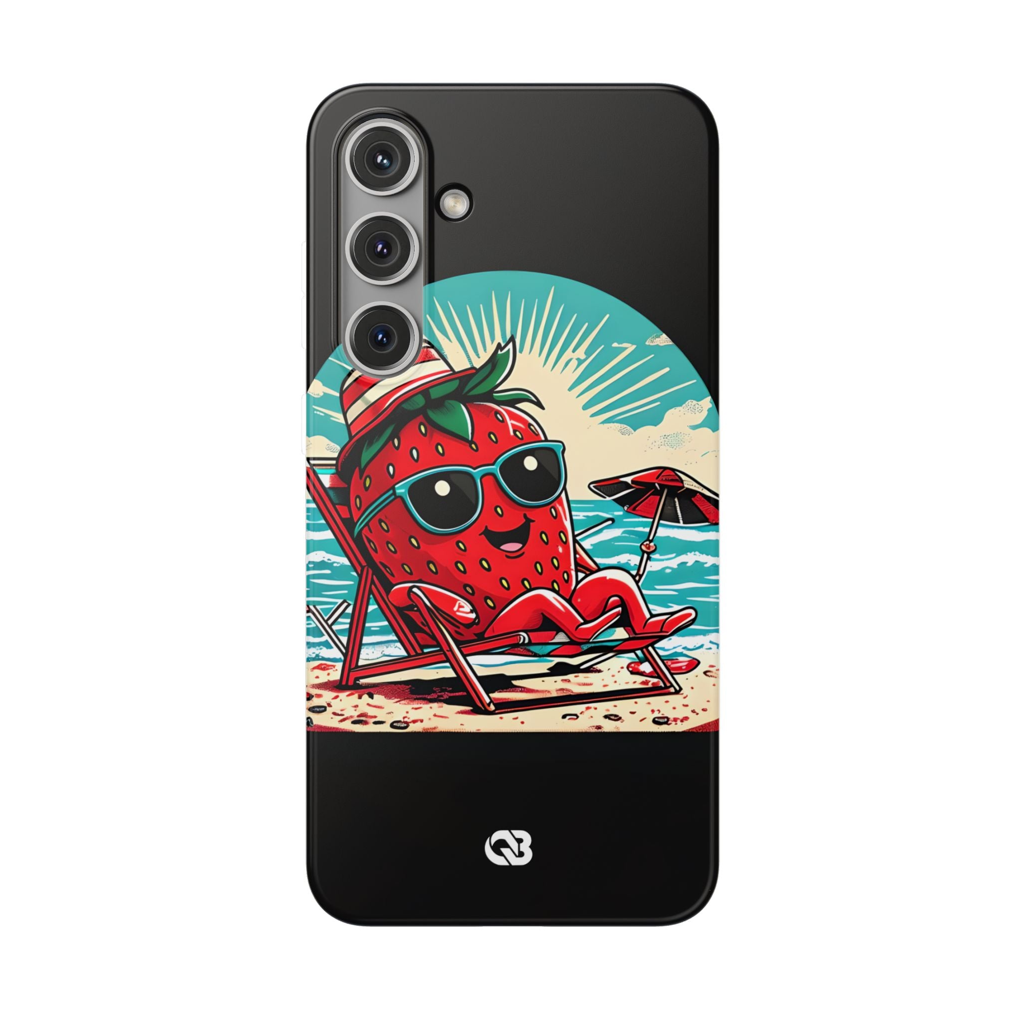 Retro Coastal Berry · Soft Handyhülle für Samsung