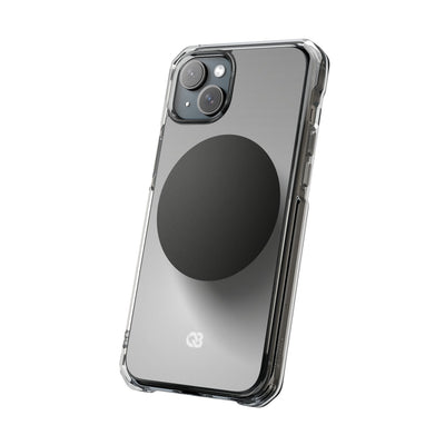 Grey Impact MagSafe Phone Case for iPhone - Matte Onyx Sphere