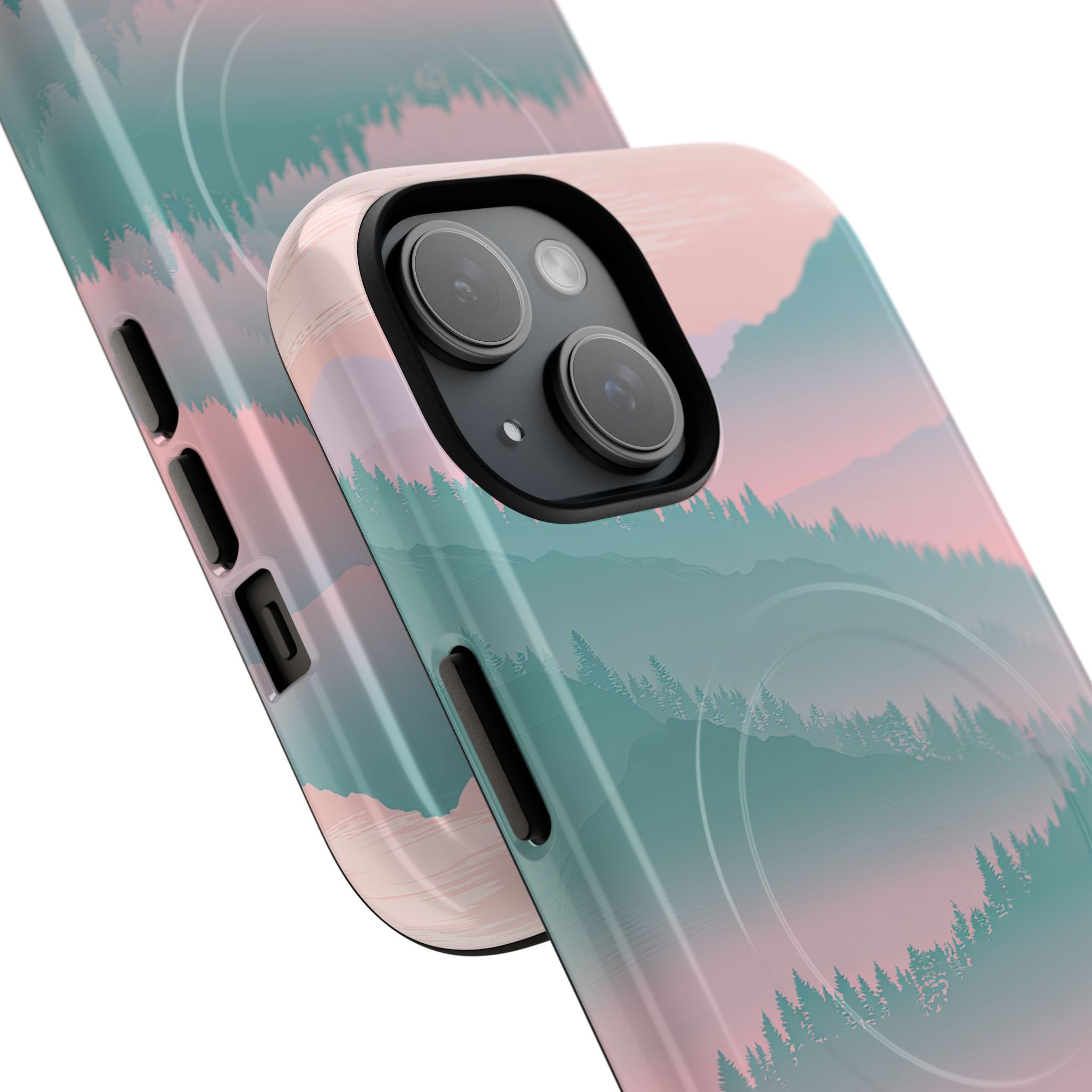 Teal Tough 2.0 Magsafe Phone Case for iPhone - Alpine Mist Teal