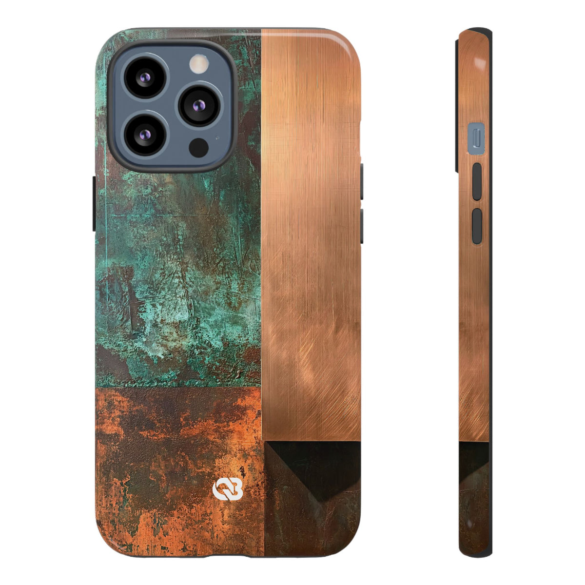 Oxidized Copper Patina · Tough Phone Case for iPhone · Green