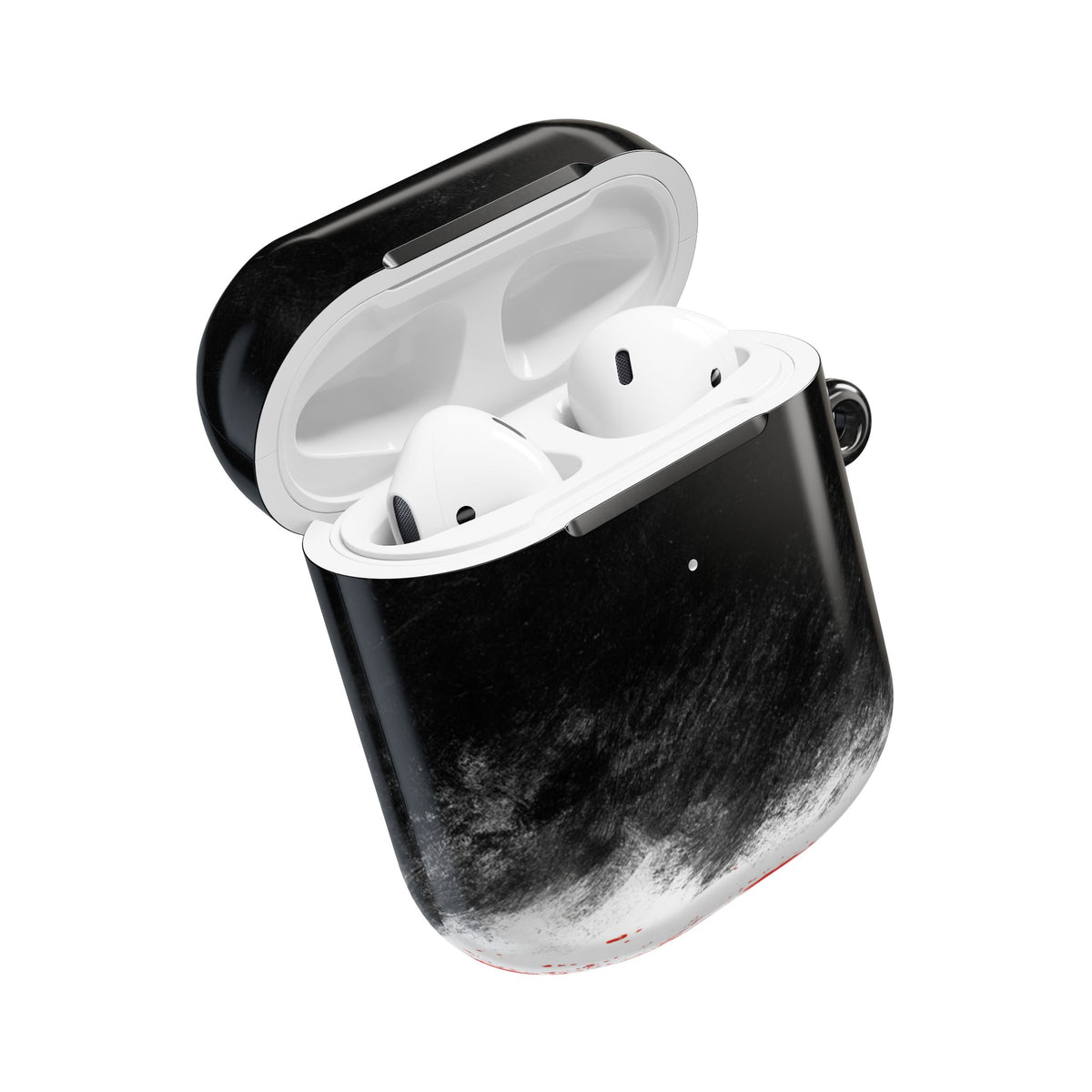 Crimson Horizon · Hard Case for AirPods & AirPods Pro · Black