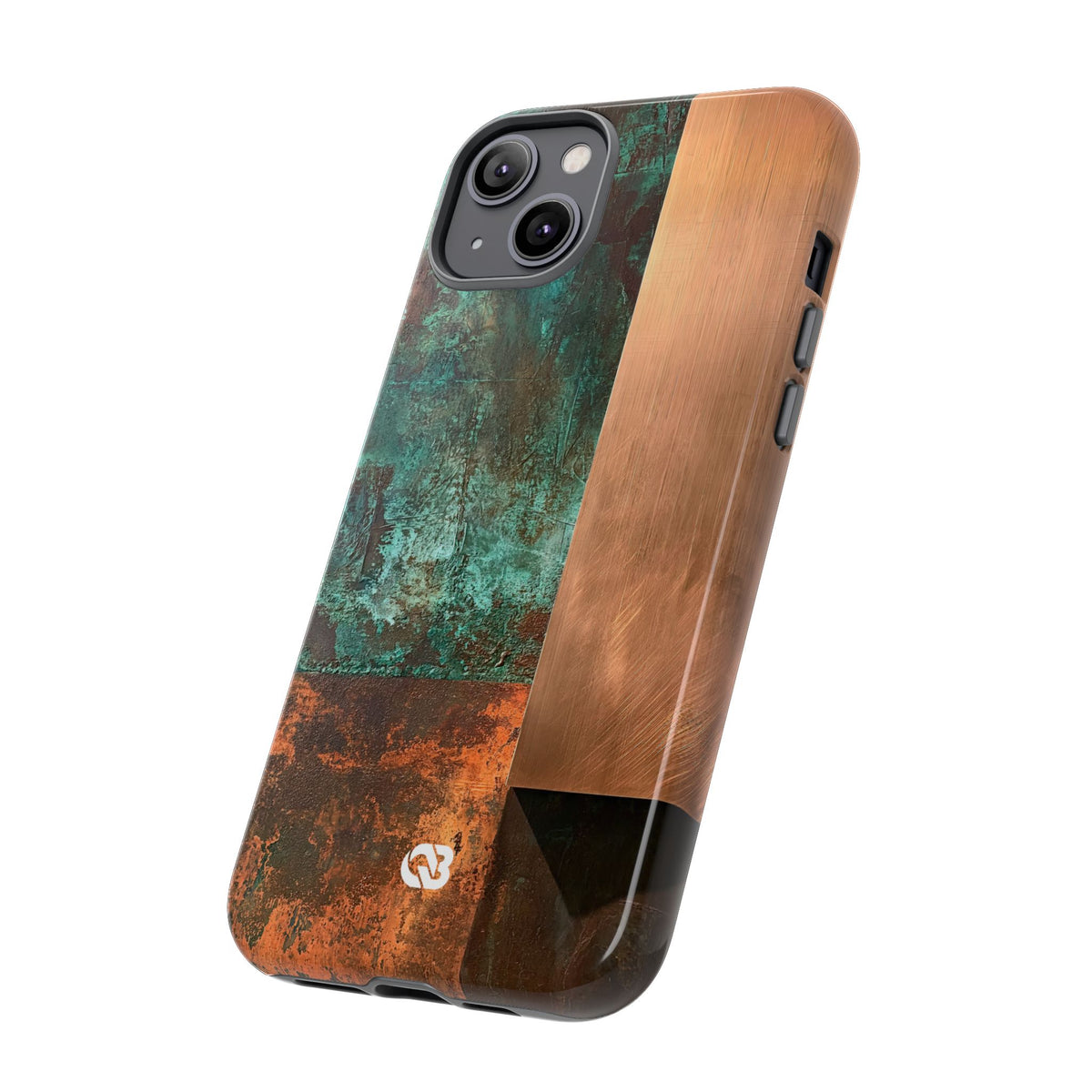 Oxidized Copper Patina · Tough Phone Case for iPhone · Green