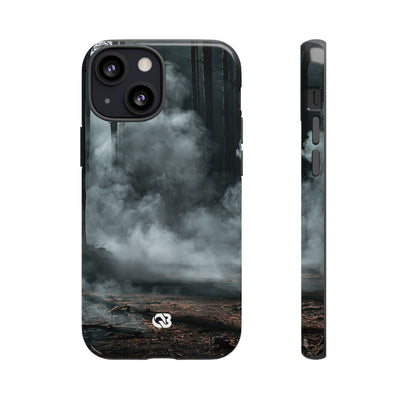 Shadowed Pine Mist · Tough Phone Case for iPhone · Black