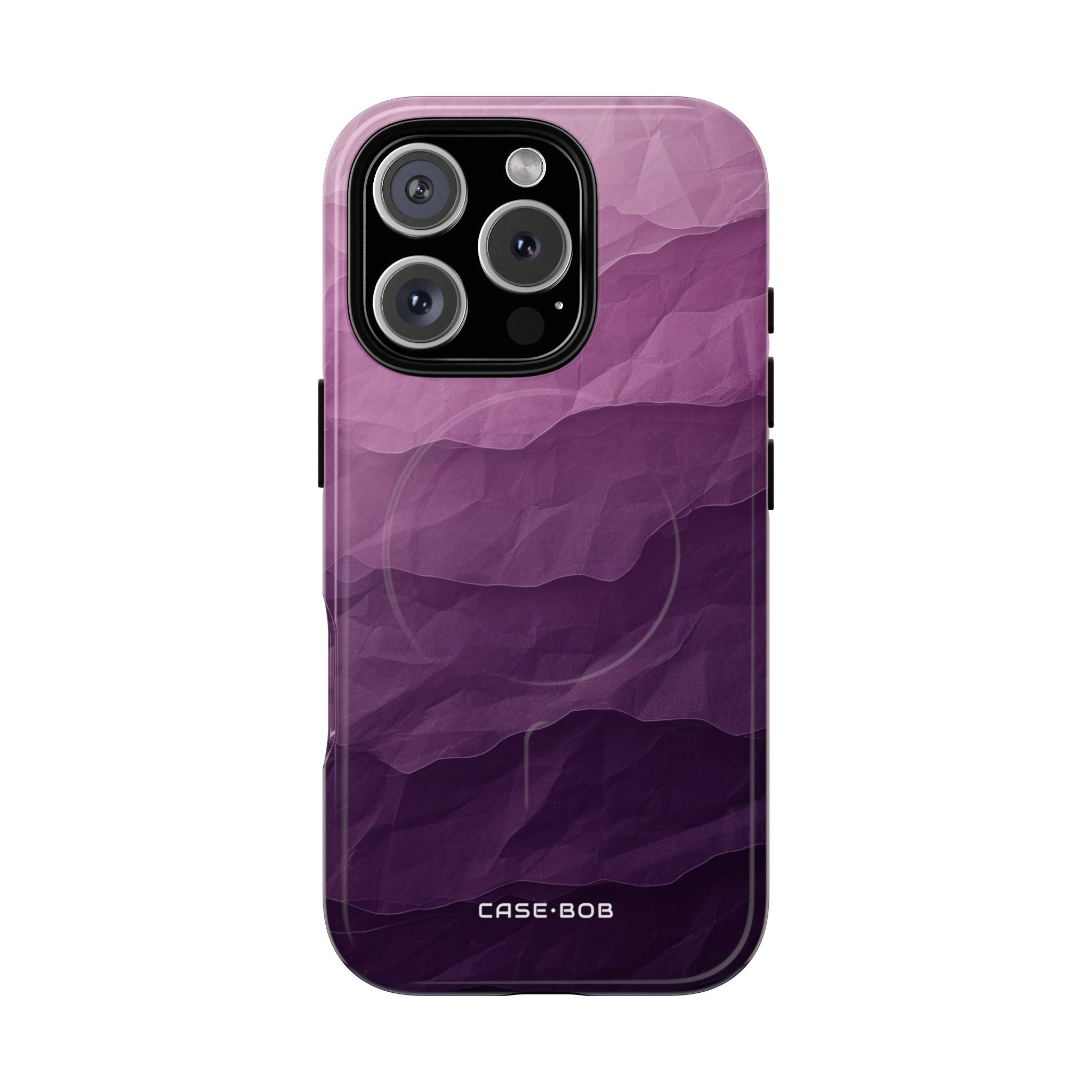 Lila Wellenlagen iPhone 16 Pro Case - Tough+