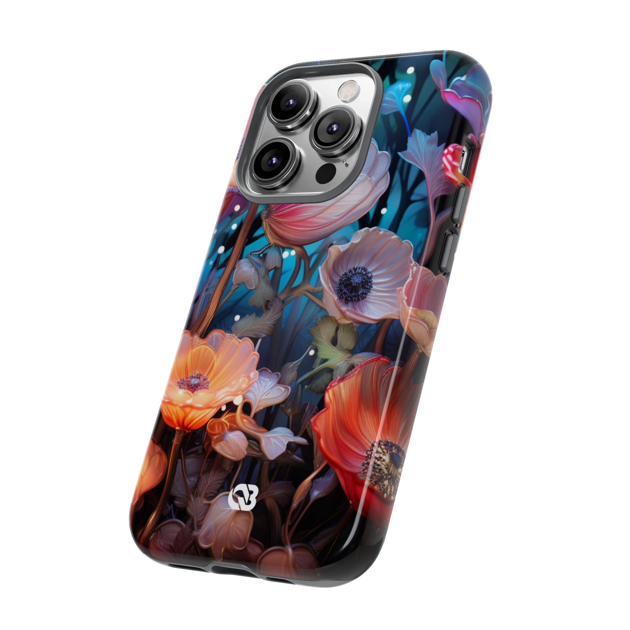 Luminous Poppy Glade · Tough Hoesje voor iPhone