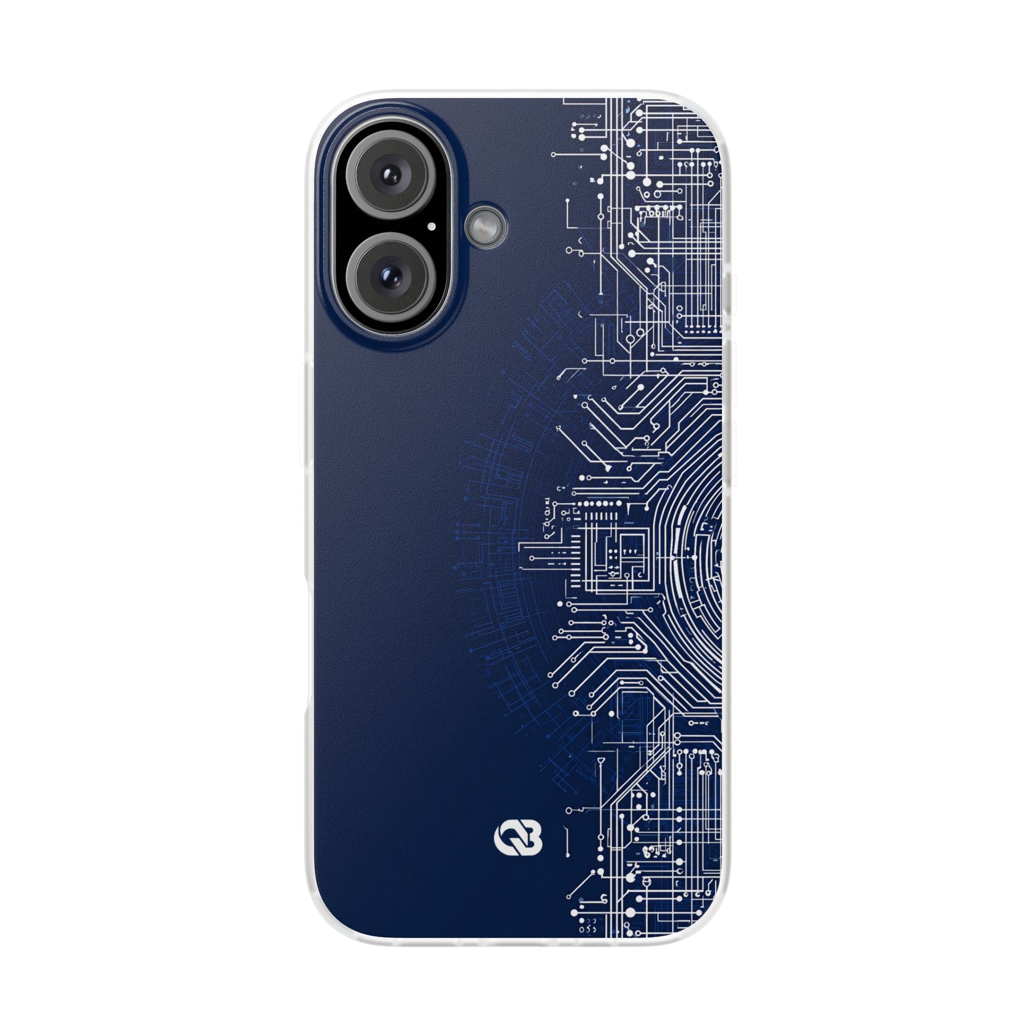 Blue Lite Phone Case for iPhone - Cobalt Circuit Logic