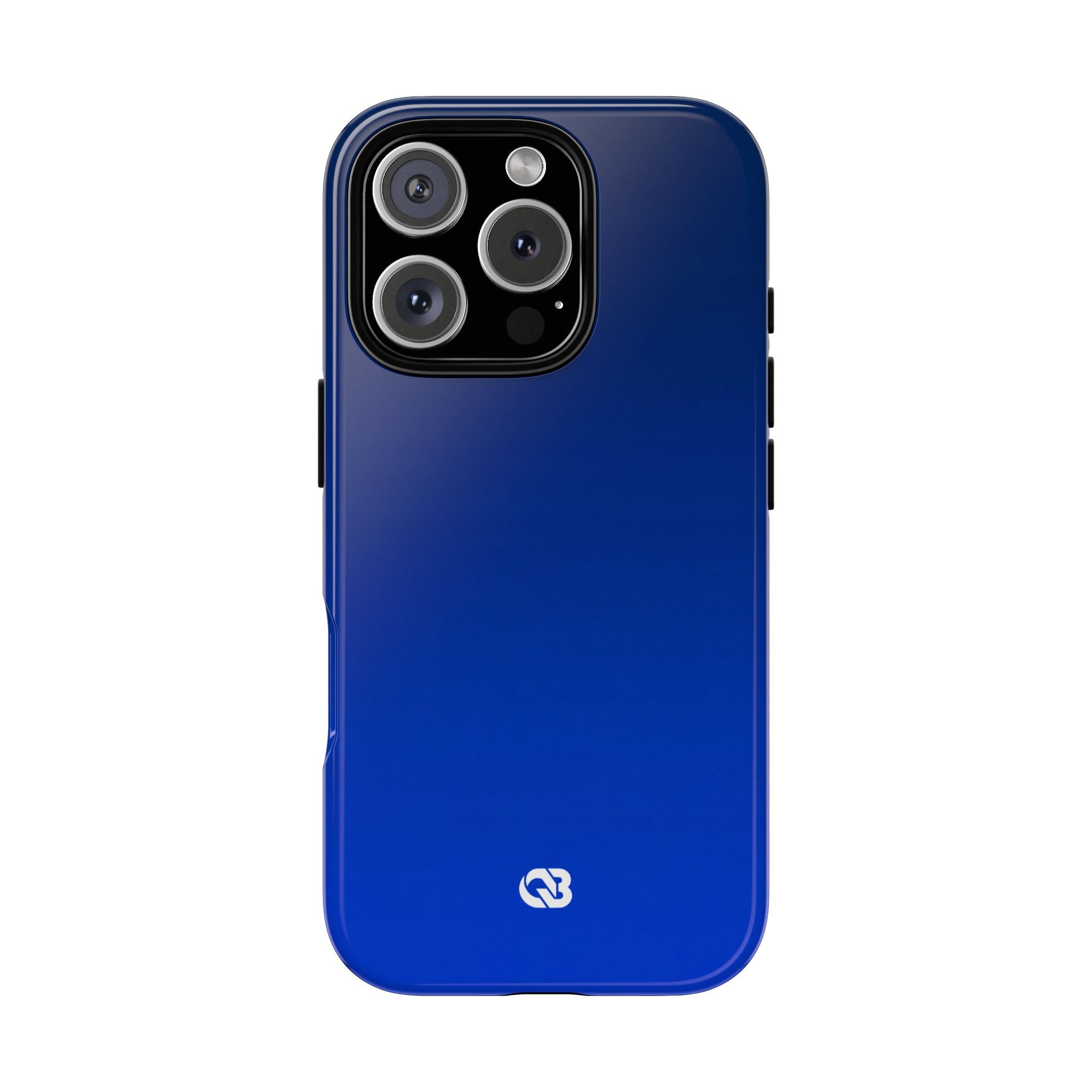 Blue Tough Phone Case for iPhone - Cobalt Depth Shift